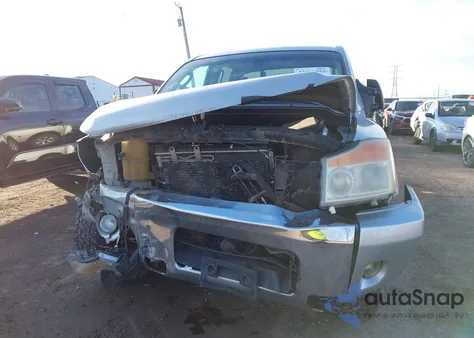 2008 Nissan Titan Se from USA, damaged, VIN 1N6AA07F78N309732